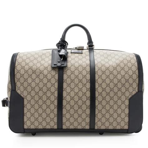 gucci rolling duffle bag